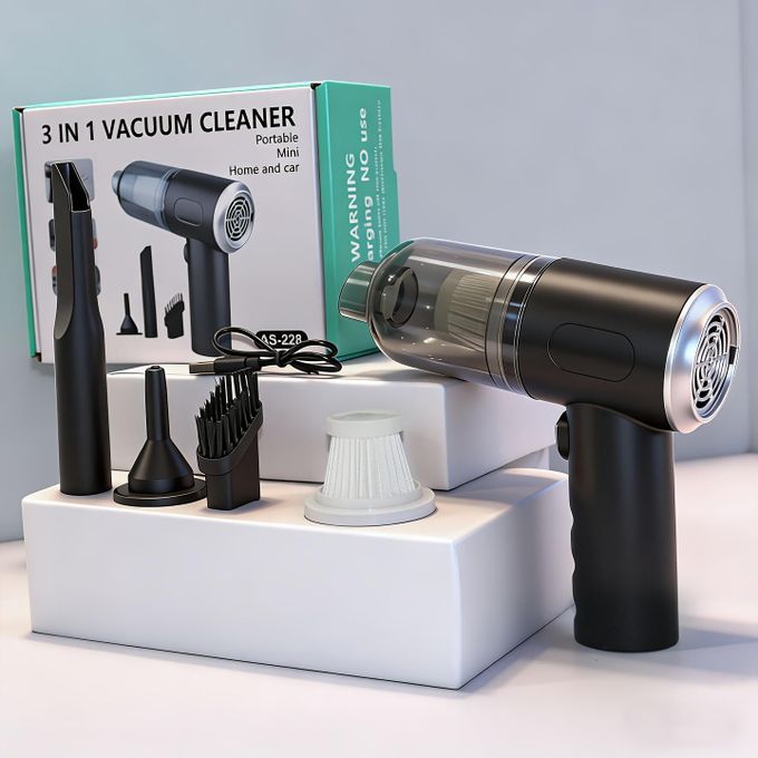 Aspirateur 3-en-1 | Compact & Puissant